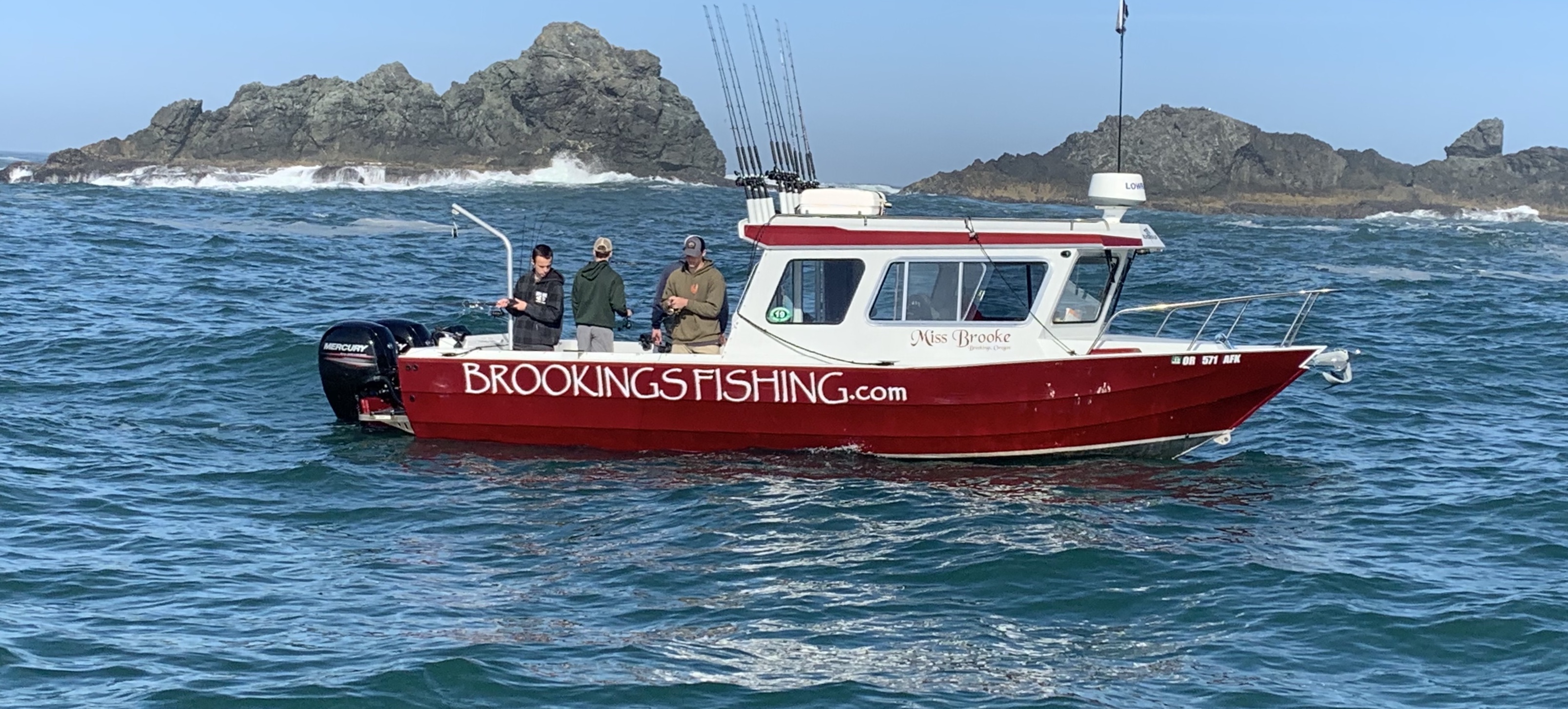 Brookings Fish Charters Mercury Marine