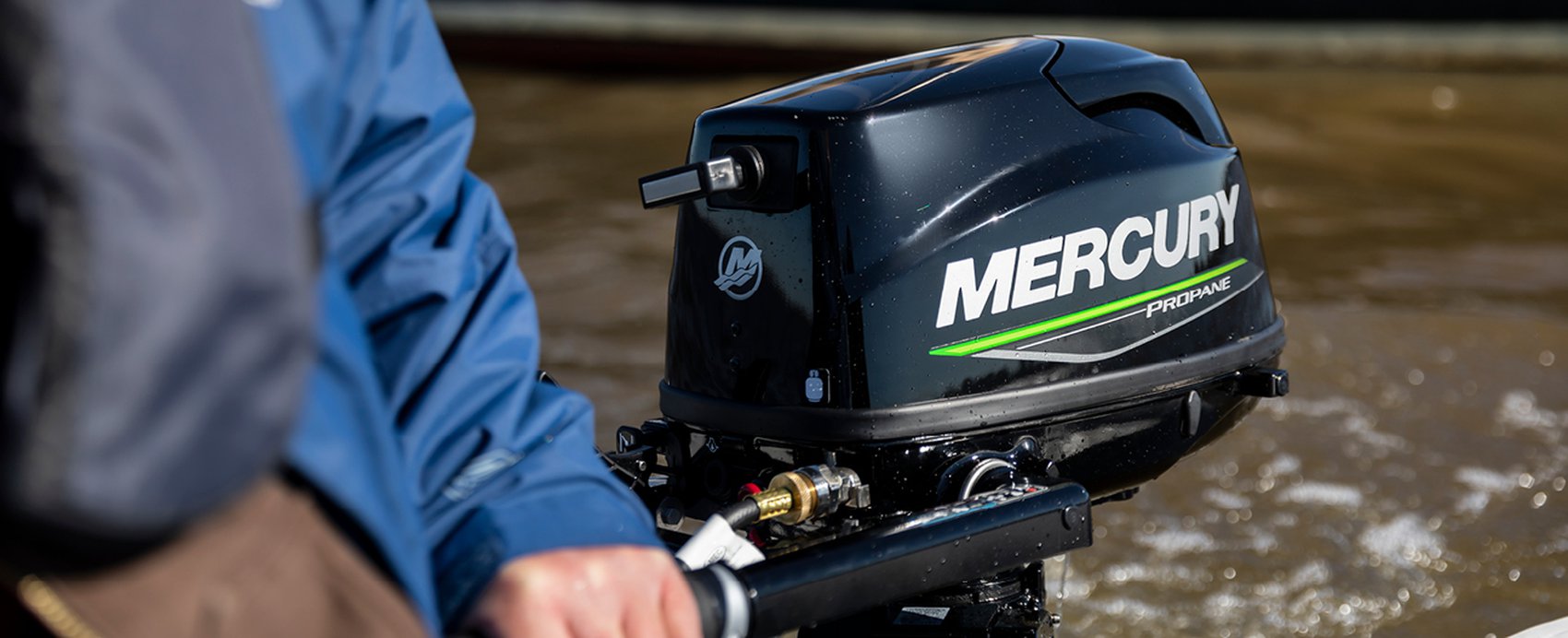 New Mercury 5hp Propane FourStroke is powerful, convenient and reliable