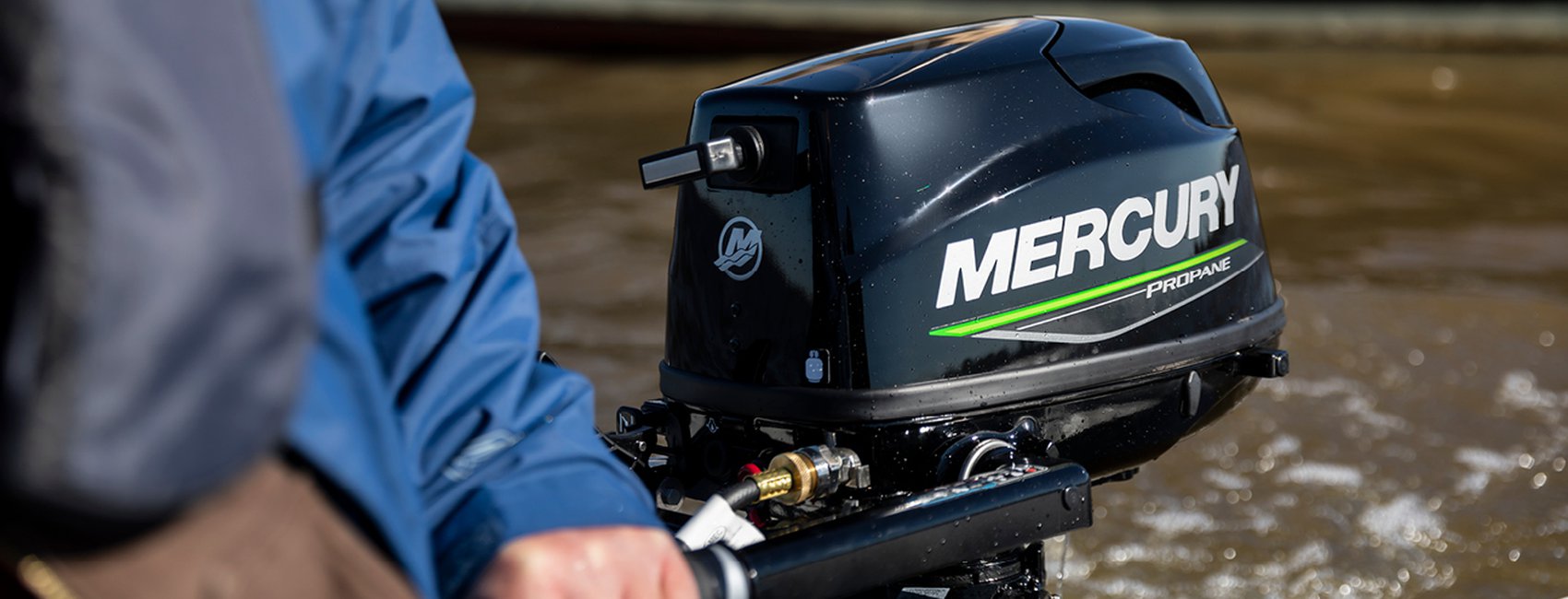 New Mercury 5hp Propane FourStroke is powerful, convenient and reliable
