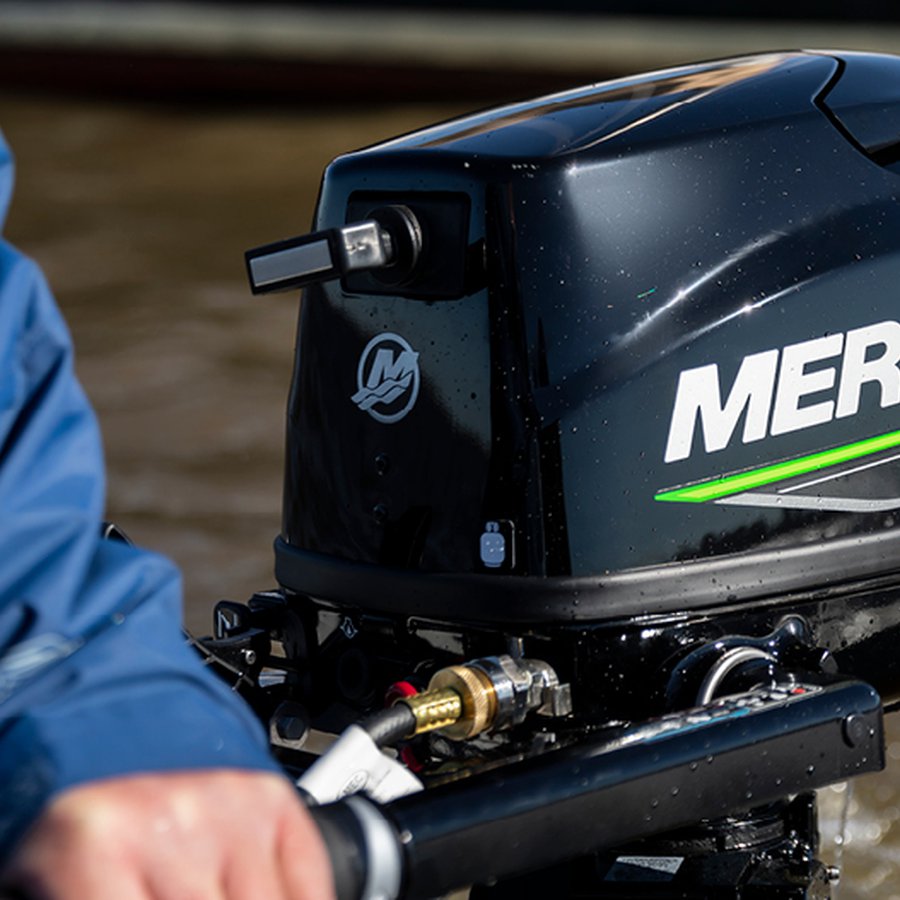 New Mercury 5hp Propane FourStroke is powerful, convenient and reliable