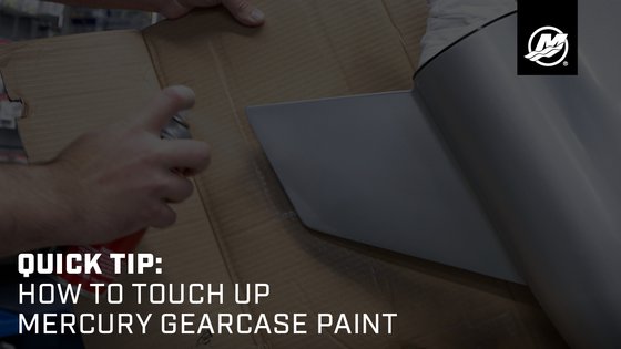 How to Touch Up Mercury Gearcase Paint