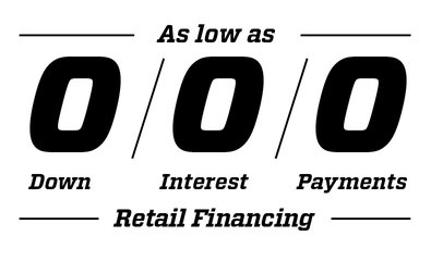 0 Down, 0 Payments, 0 Interest
