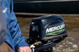 New Mercury 5hp Propane FourStroke is powerful, convenient and reliable