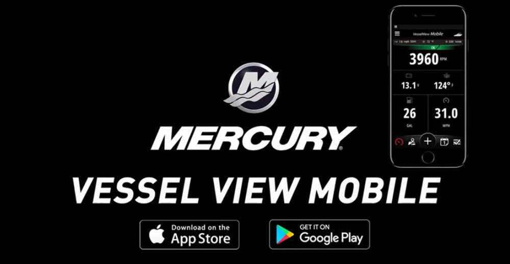 Mercury VesselView Mobile Connected Boat Engine System for iOS &Android Preowned
