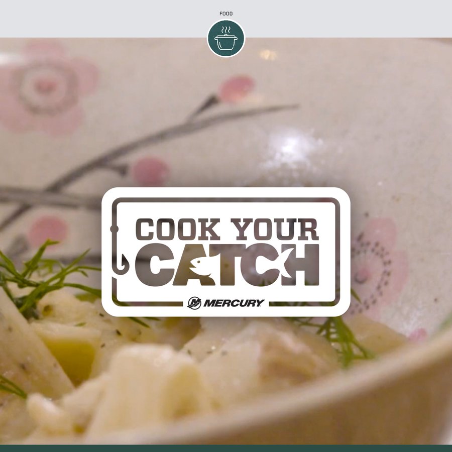 Cook Your Catch: Pike Chowder with Wild Leeks and Cattail Roots