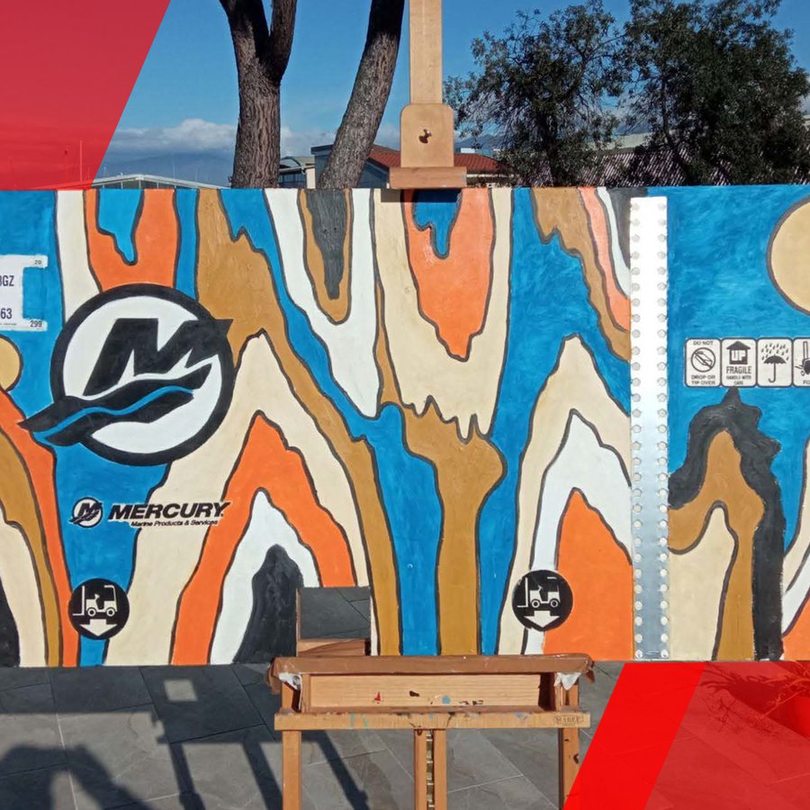 The ‘Recycled Art’ of Maurizio Baccili on Display at Genova Boat Show