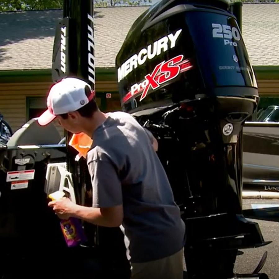 Quick Tip: How to Remove Hard Water Spots from Your Boat and Engine