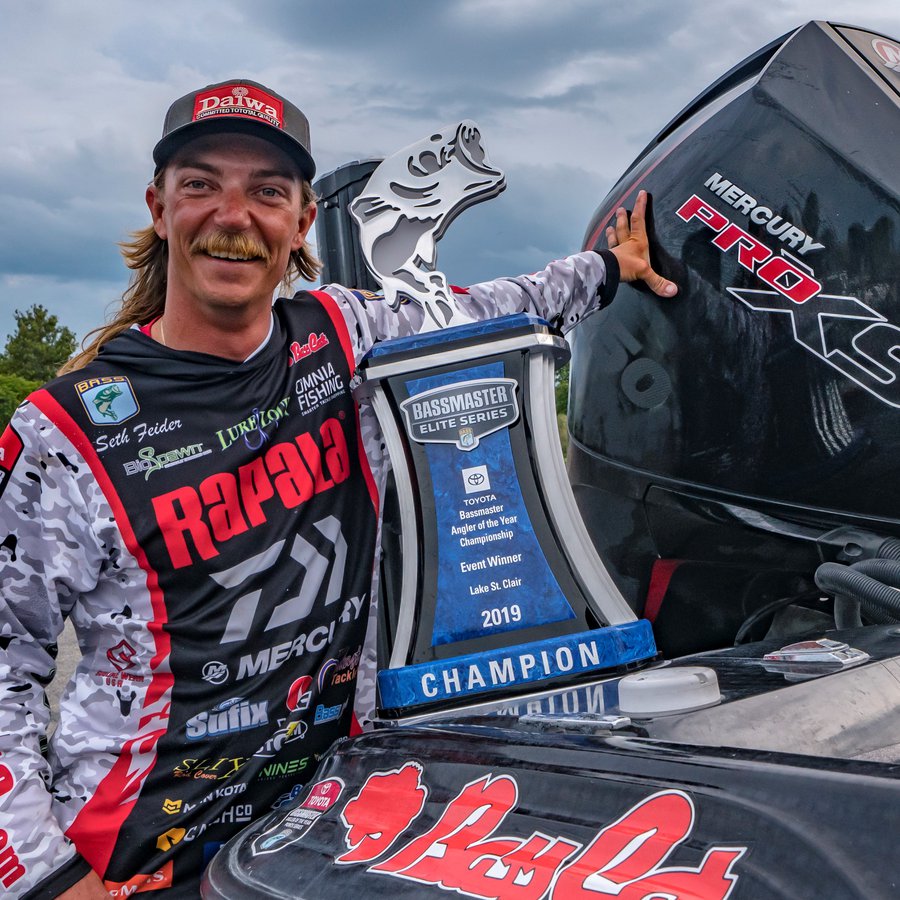 Angler Spotlight | Mercury pro Seth Feider claims championship at 2019 Bassmaster Angler of the Year tournament